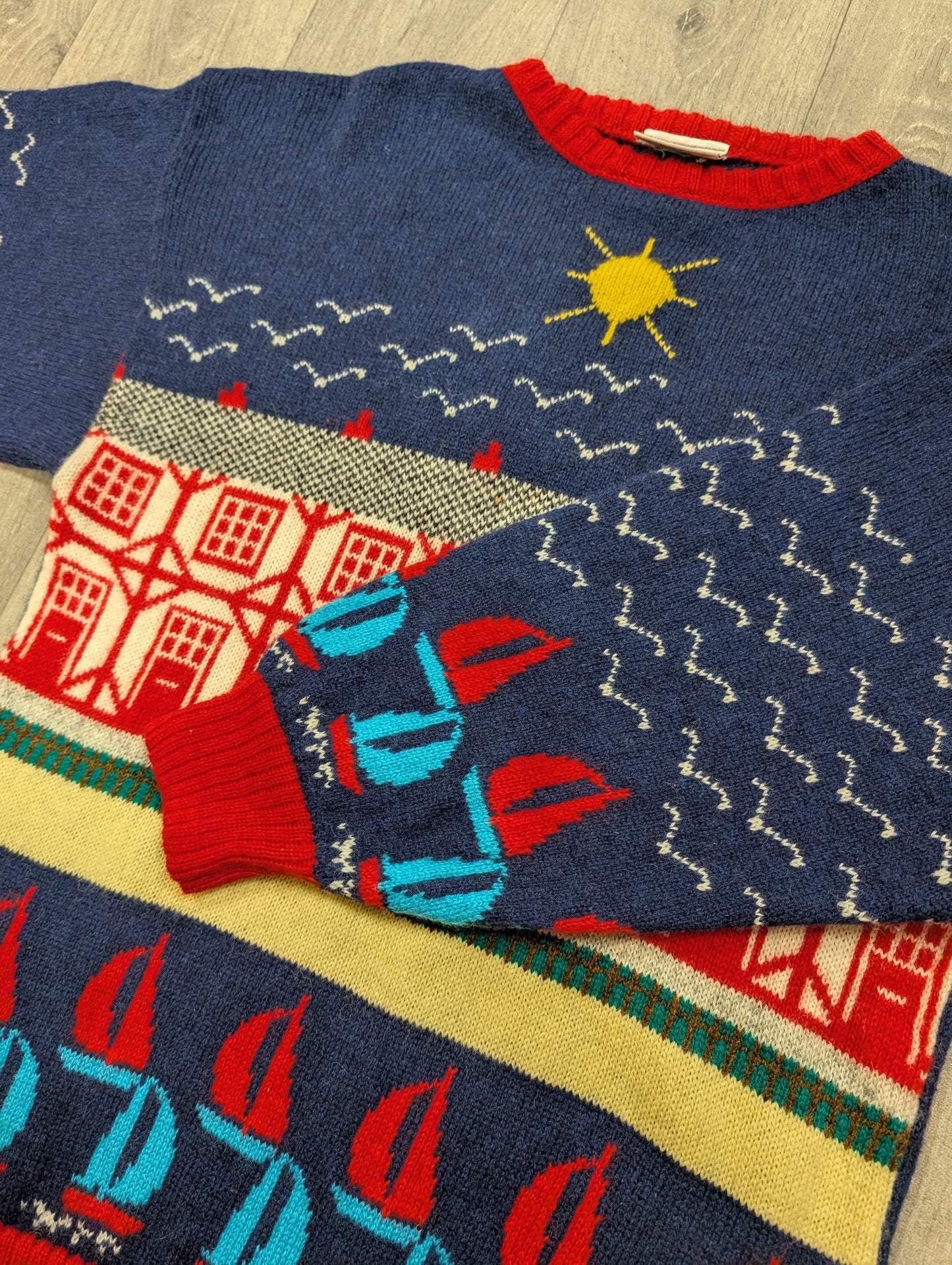 1980s The Irish Scene pure wool jumper