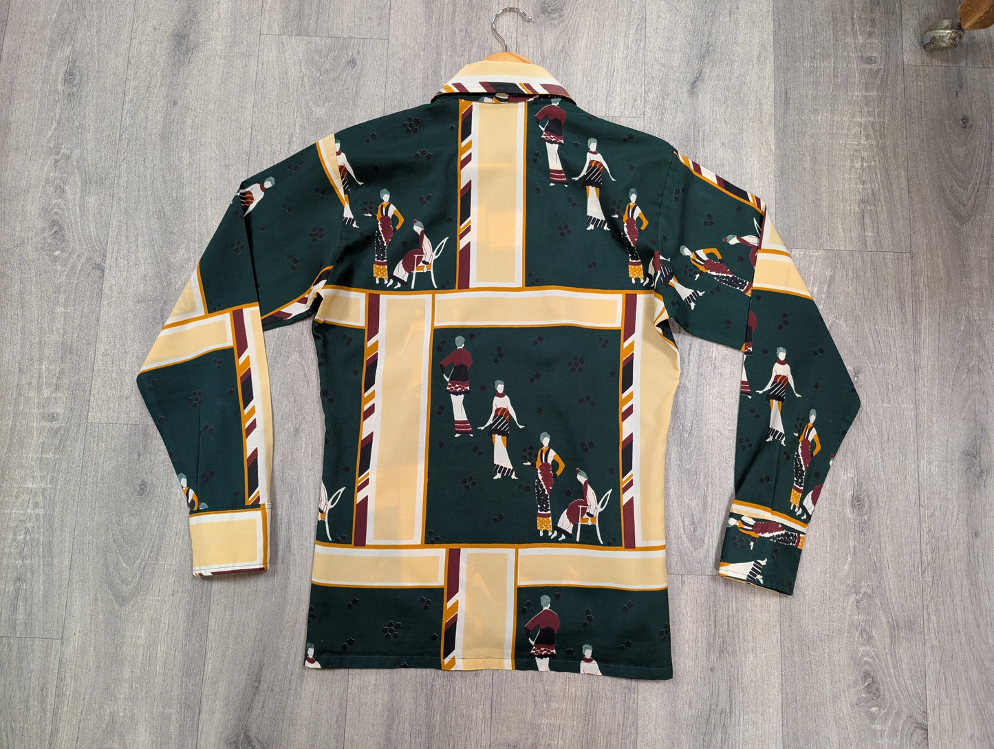 1970s Studio One by Campus novelty print shirt