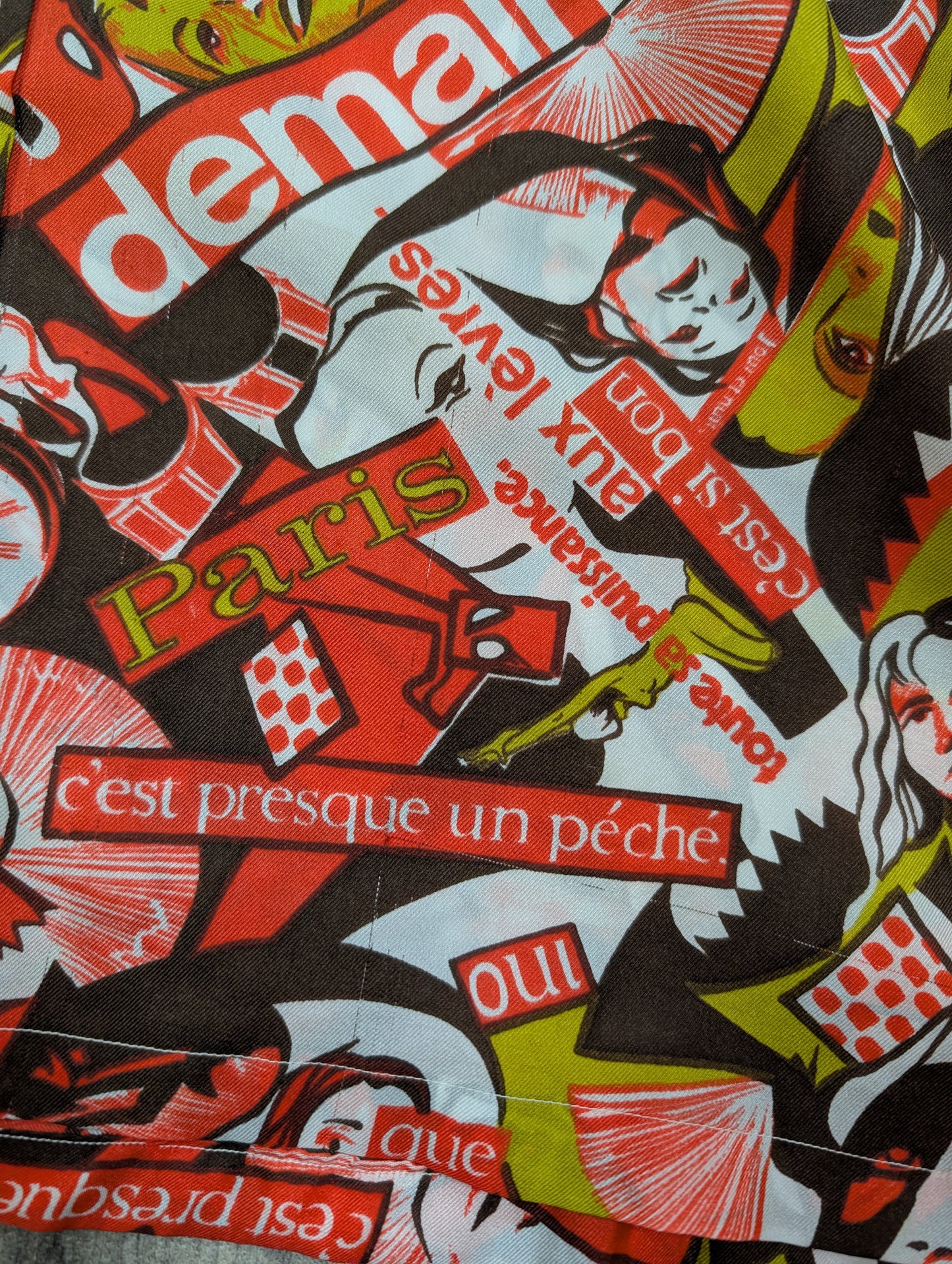 1970s Magit novelty print shirt