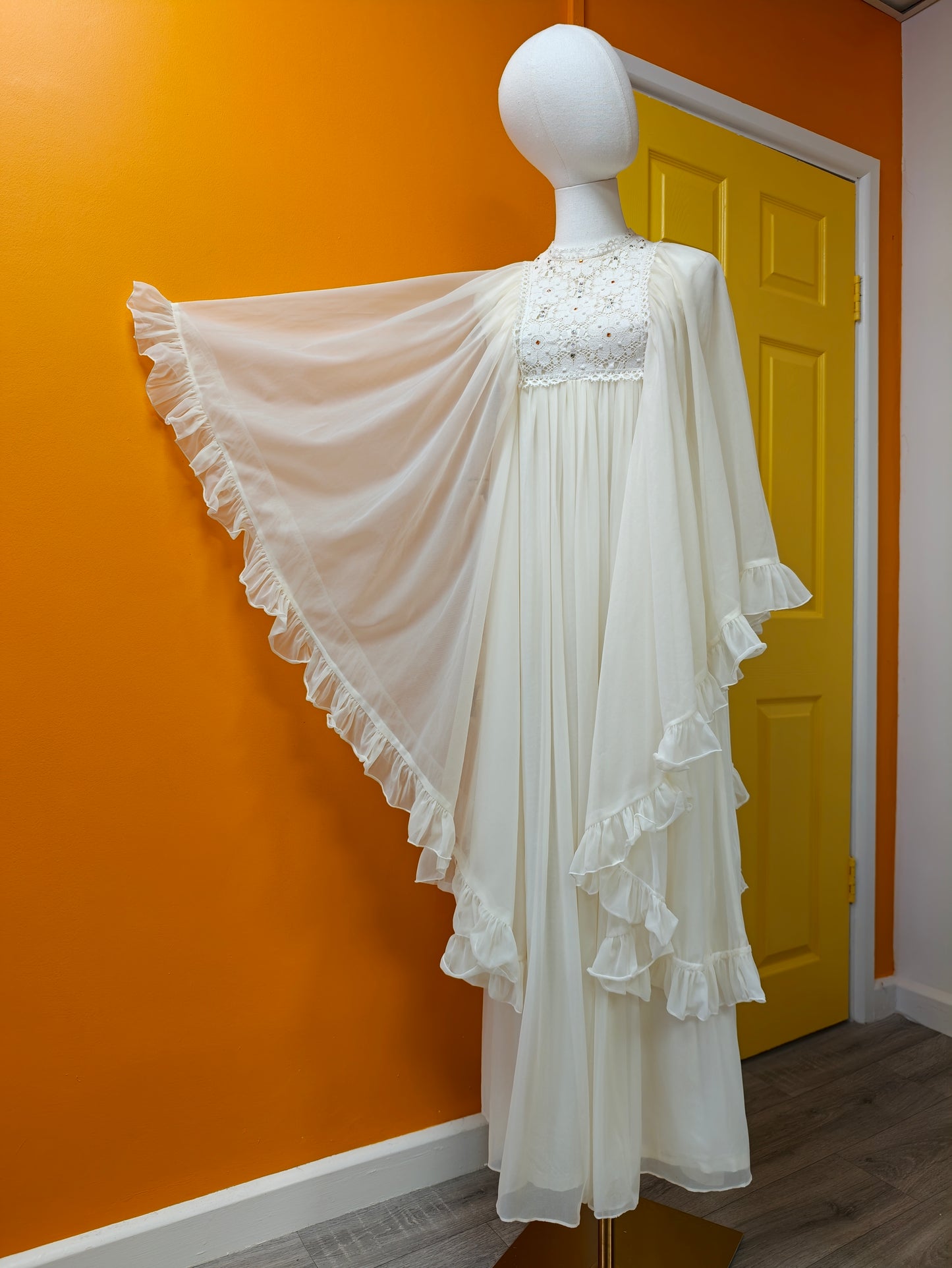 1970s House of Nicholas maxi dress - XS/S/6/8