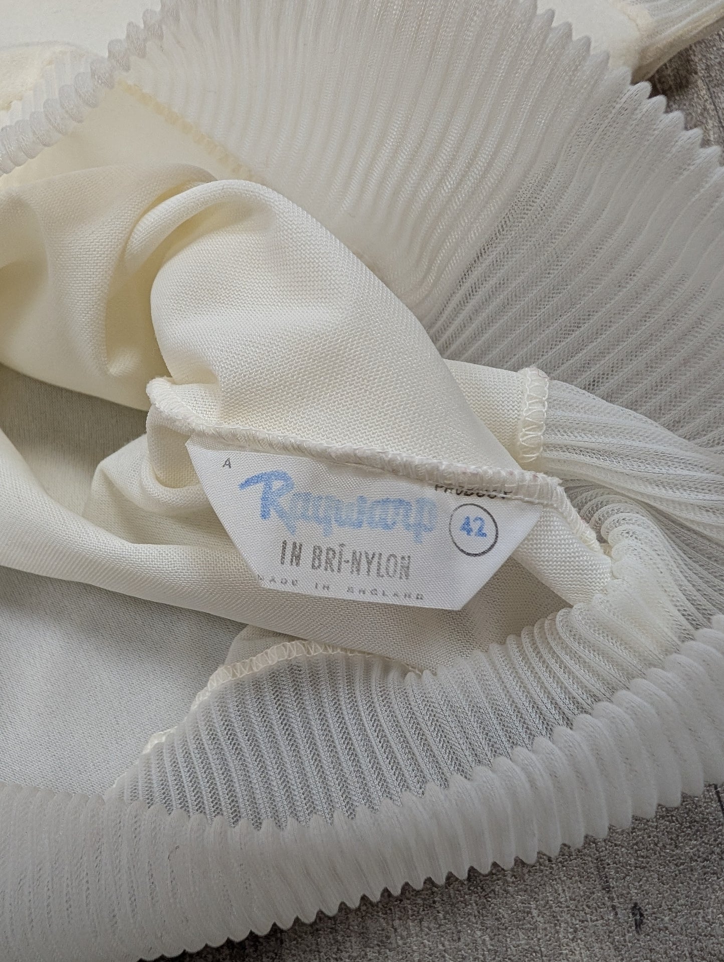 1960s Raywarp bri nylon top - M