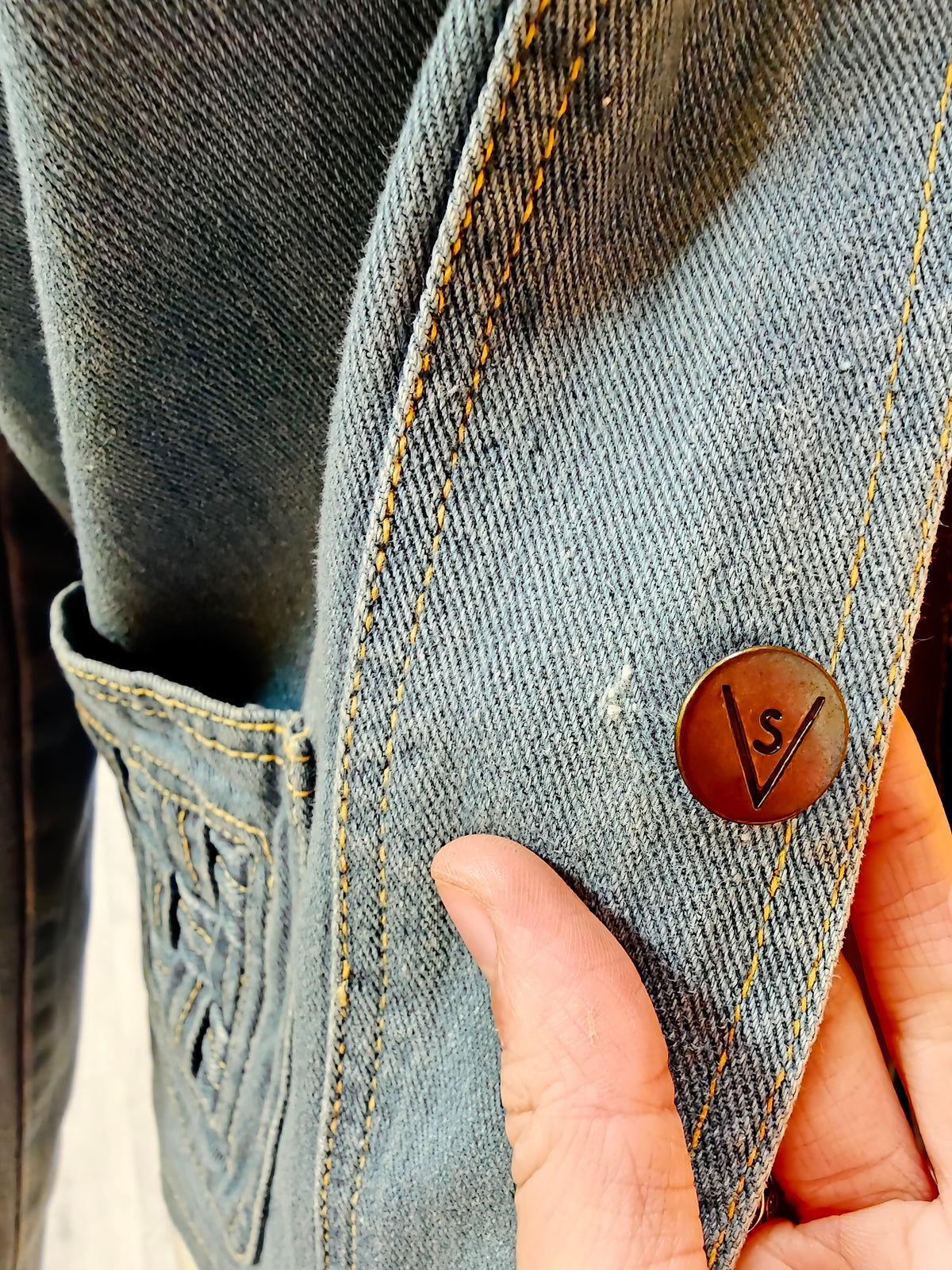 1970s denim jacket