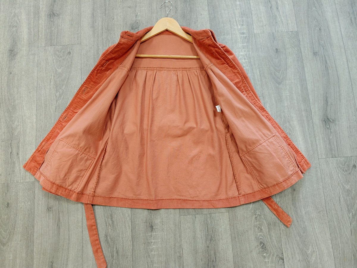 1970s belted corduroy jacket - XS/S