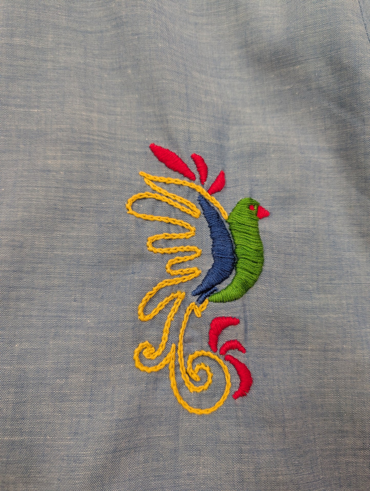 1970s JC Penney Big Mac embroidered shirt