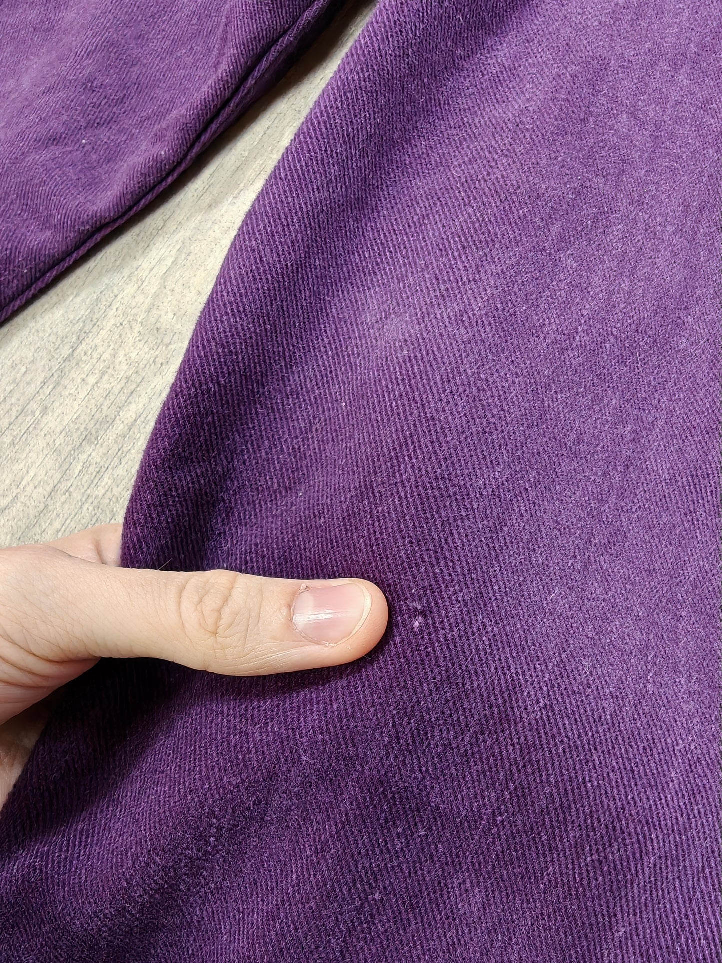 1970s Keynote purple flares - 26" waist