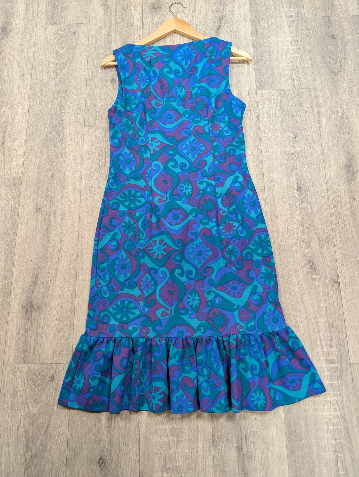1960s Jerseyfield dress - S/10