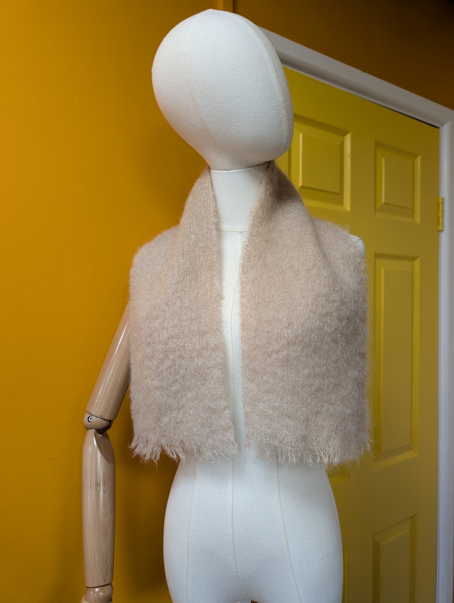 Vintage mohair scarf