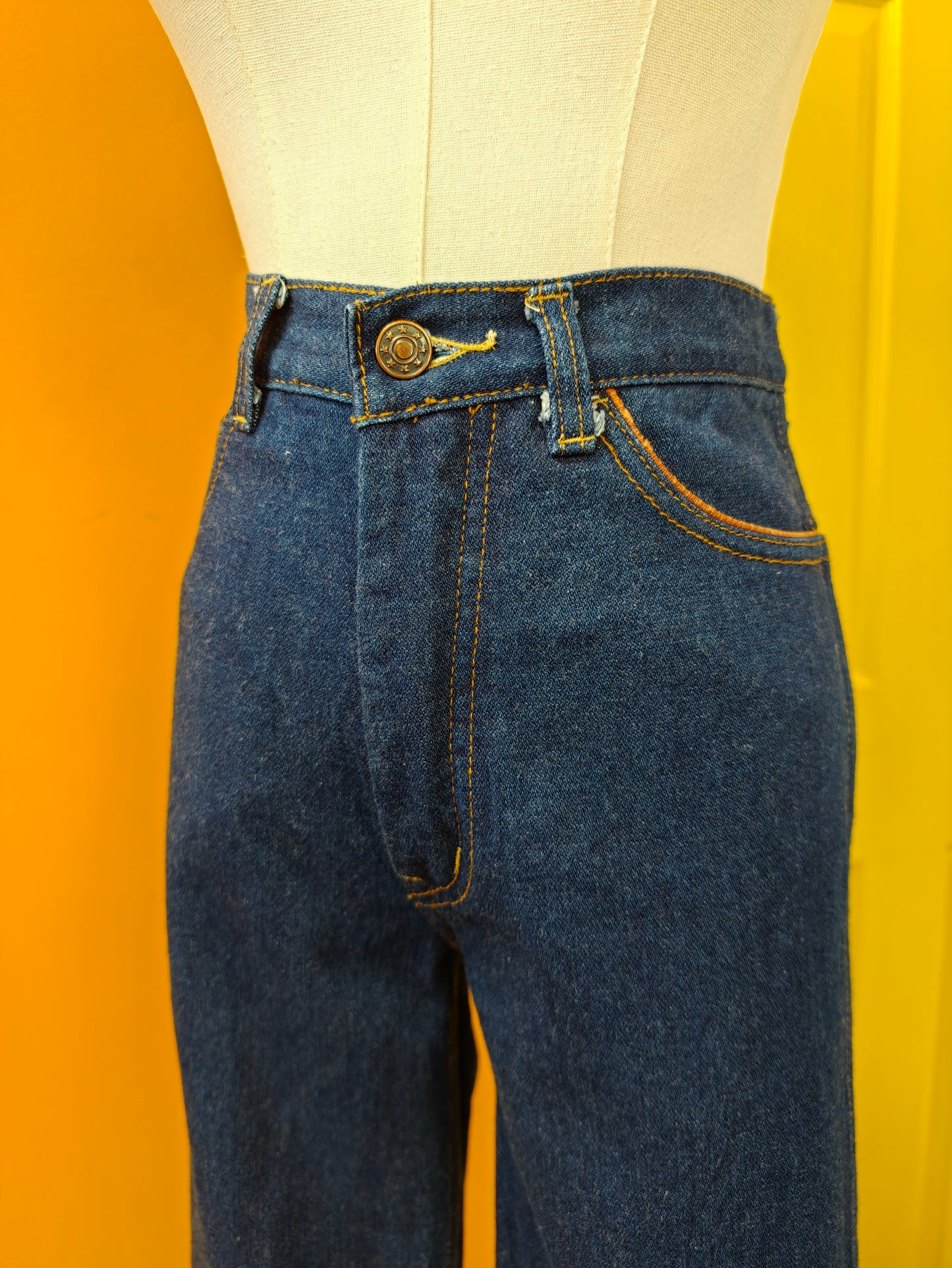 1970s Penisula flared jeans - 26" waist