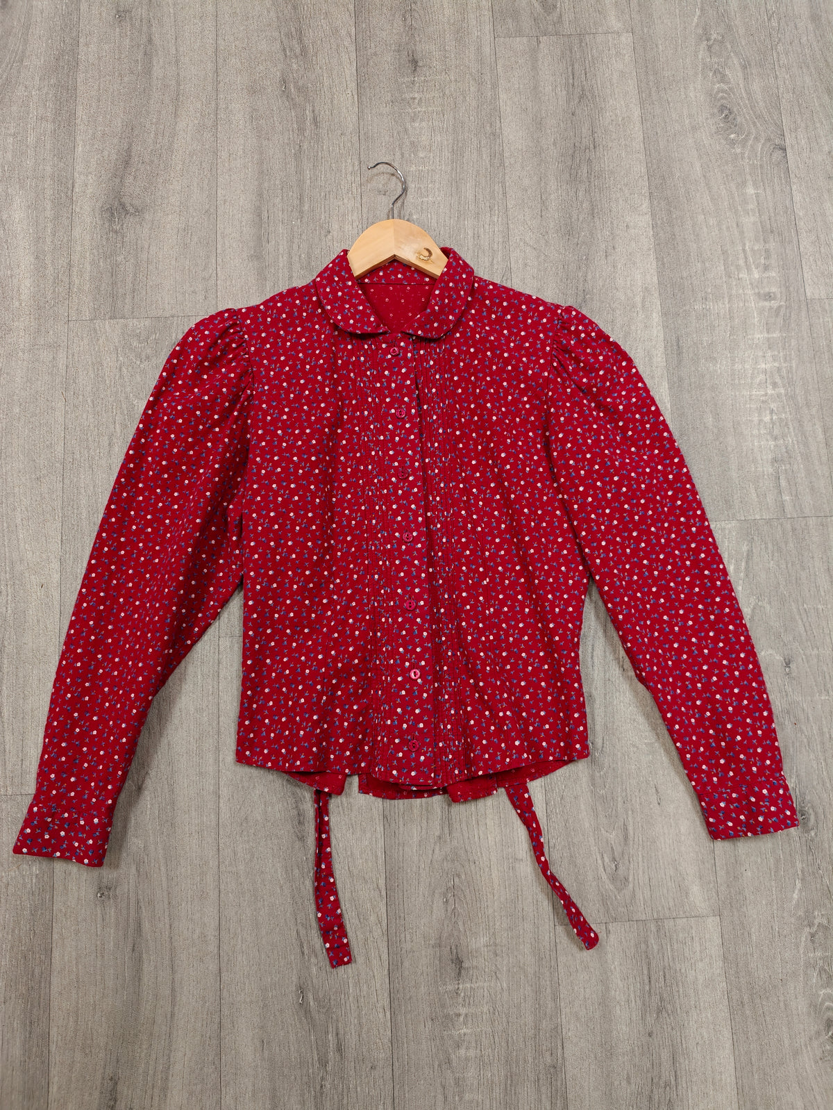 1980s St Michael cotton blouse - XS/S