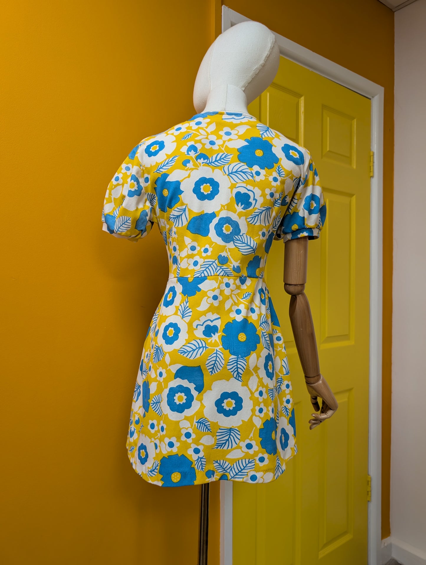 60s/70s Dropnyl Helanca top/jacket - S/8/10