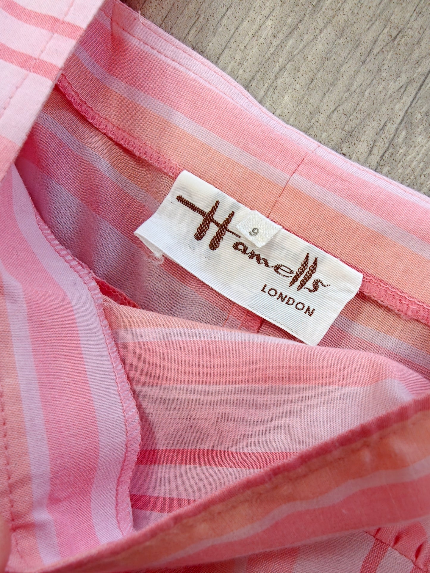 1970s Hamells pink dress - XS