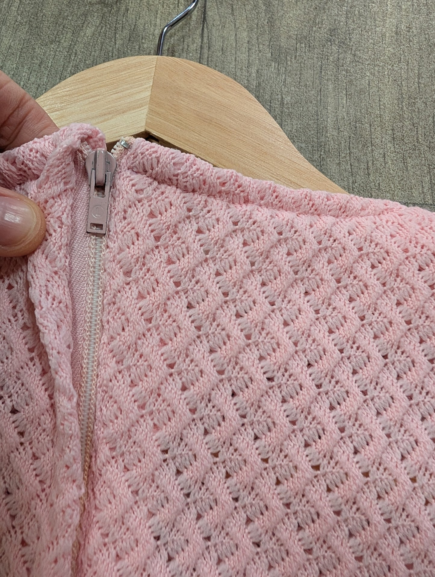 1960s St Michael pink top - M/L/14/16