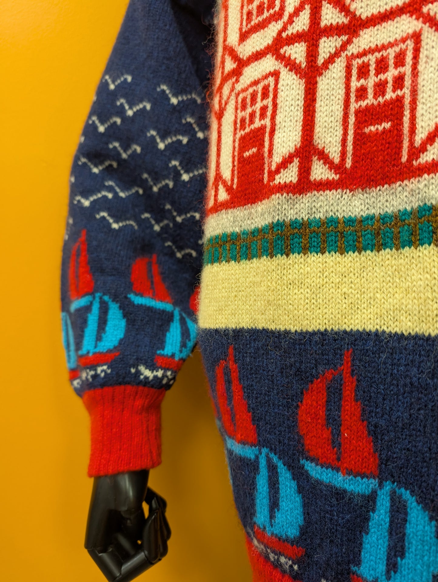 1980s The Irish Scene pure wool jumper