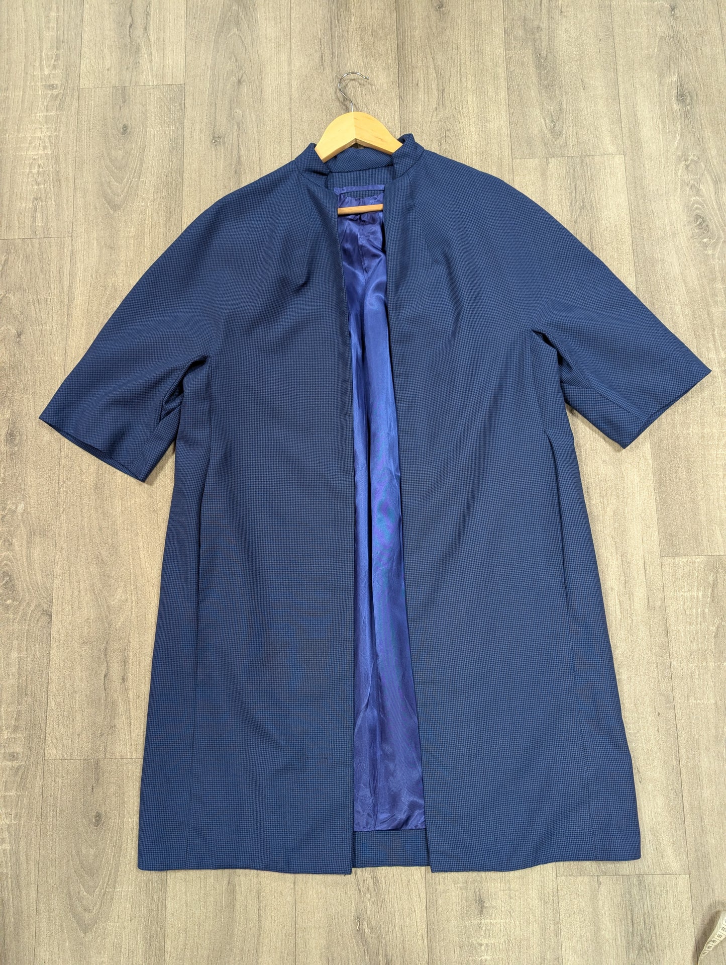 1960s blue check three piece suit - S/8