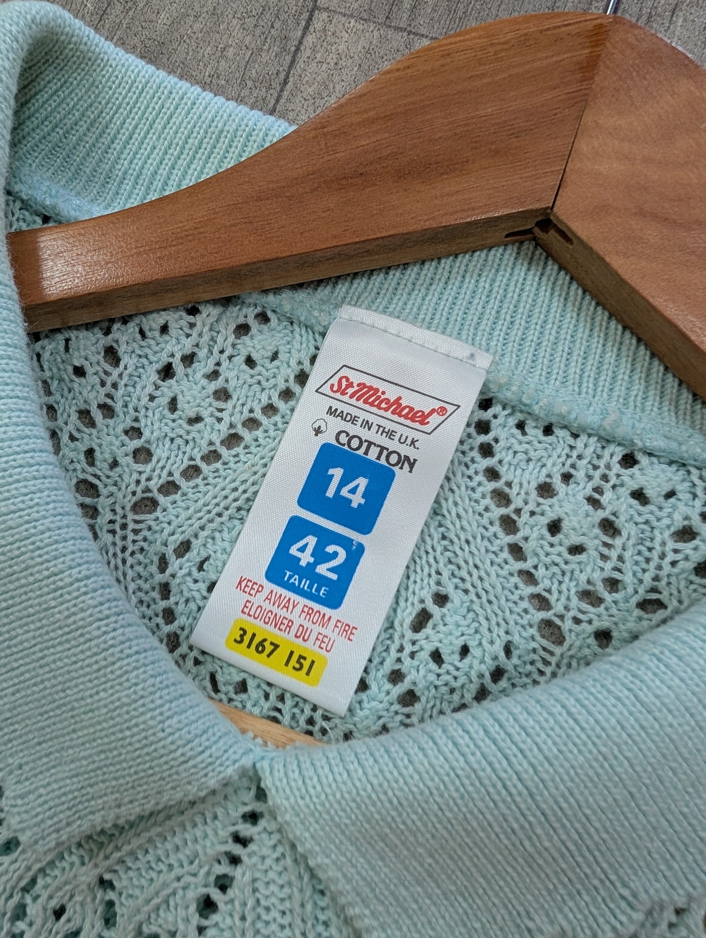 1980s St Michael cotton jumper - M