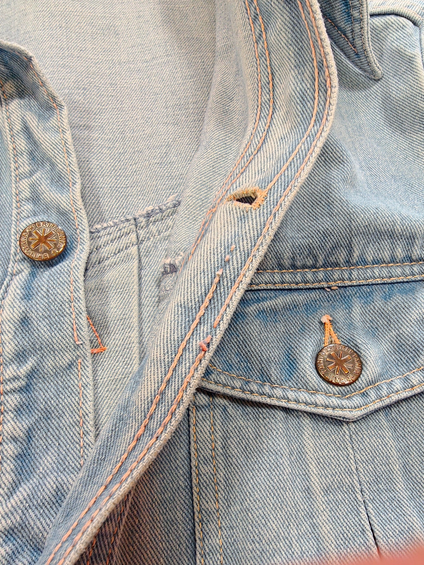 1970s Brittania Sportswear denim jacket