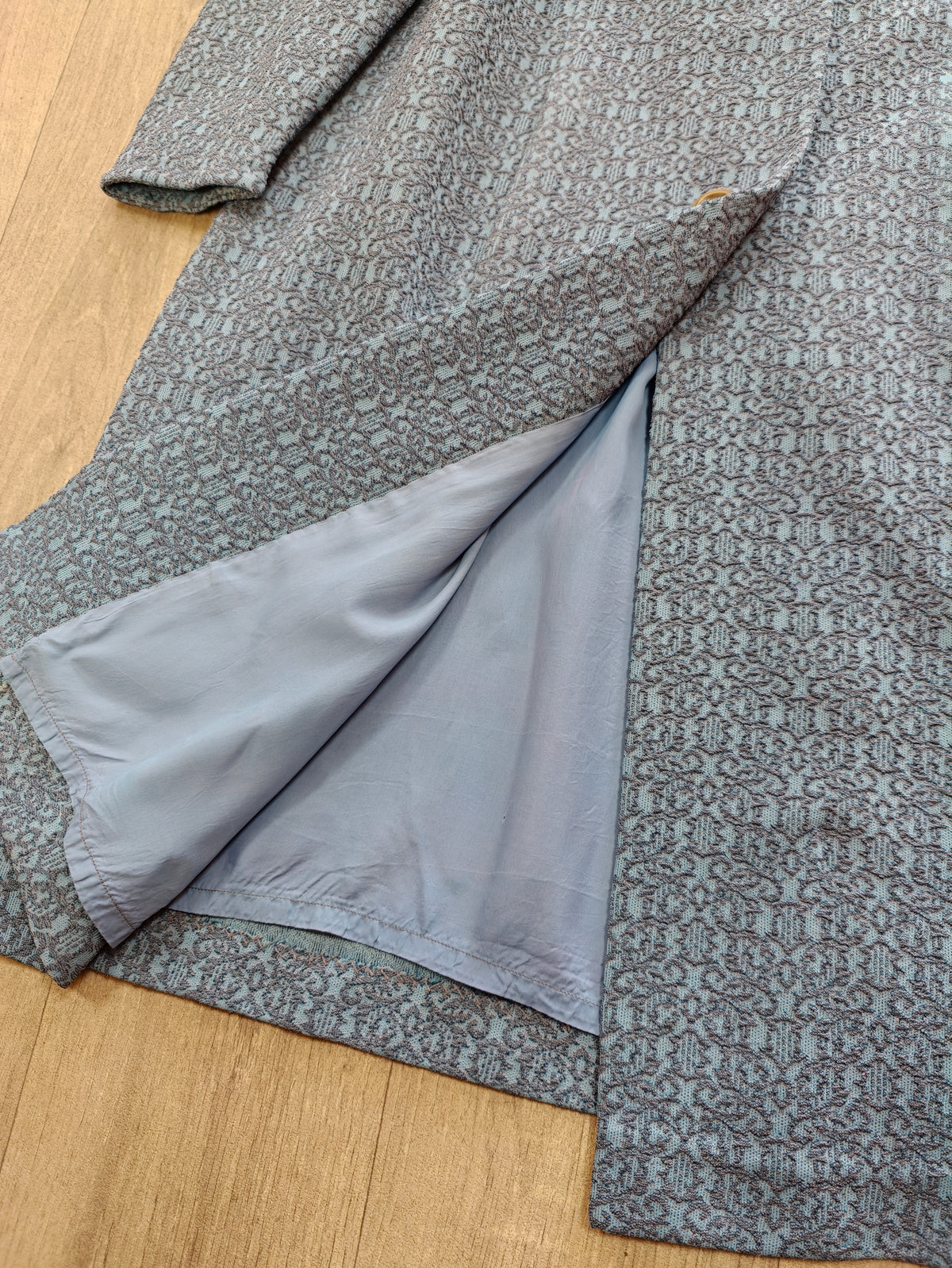 1960s D L Barron crimplene coat - M