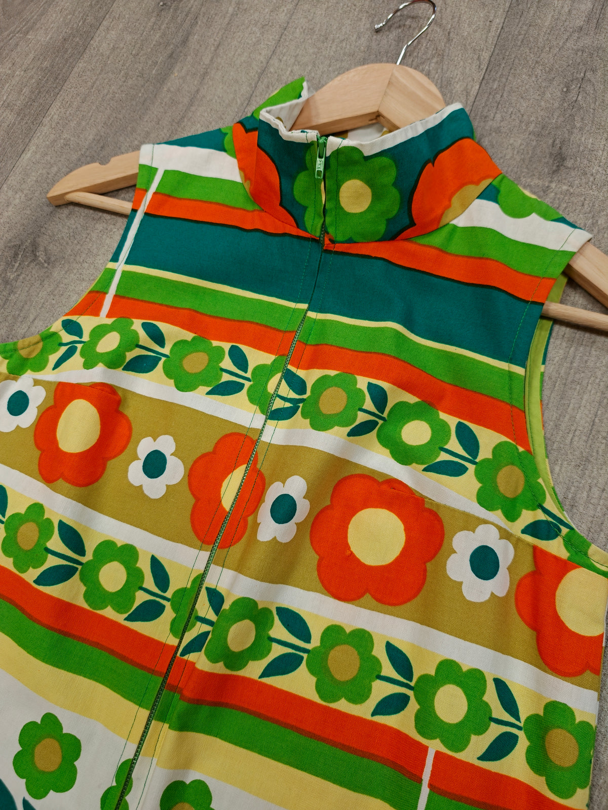 1960s Eres Paris cotton mini dress - XS/S