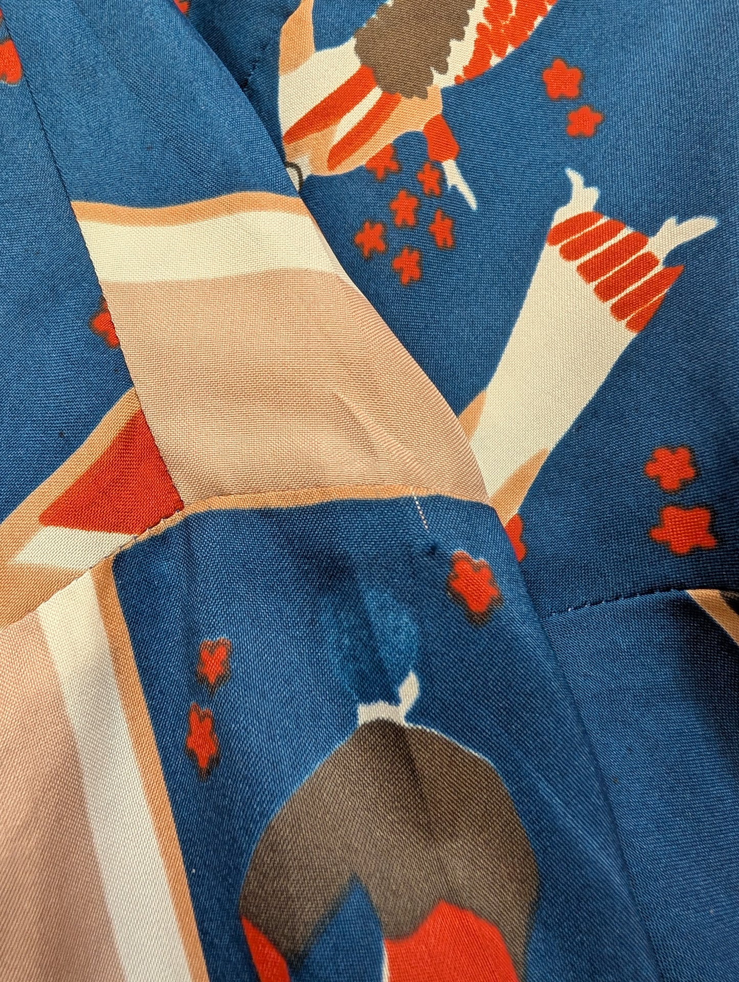 1970s Career Club by Focus novelty print shirt