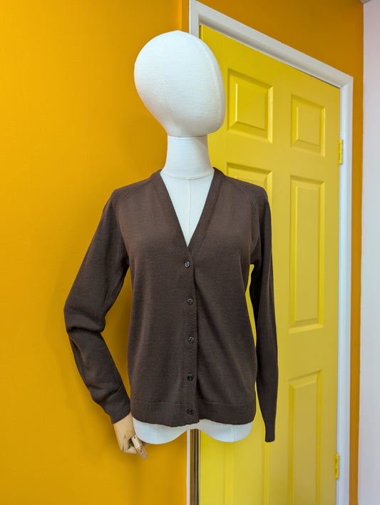 Czarina brown cardigan - S
