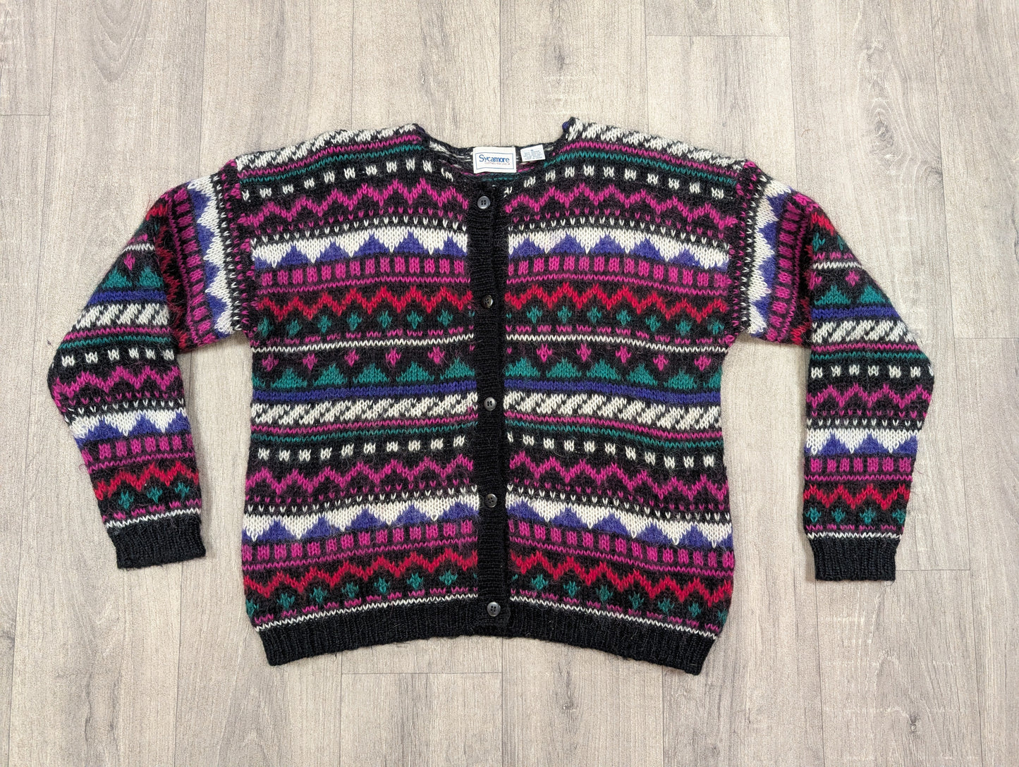 1990s Sycamore mohair cardigan - S