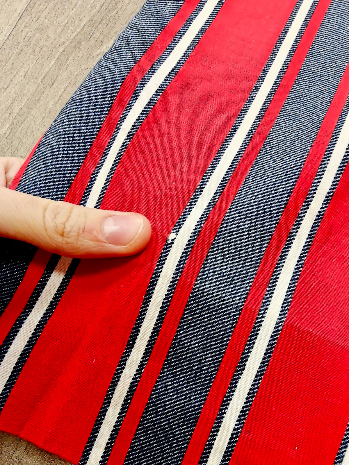 1960s Shapiro Melbourne striped cotton dress - L/16/18