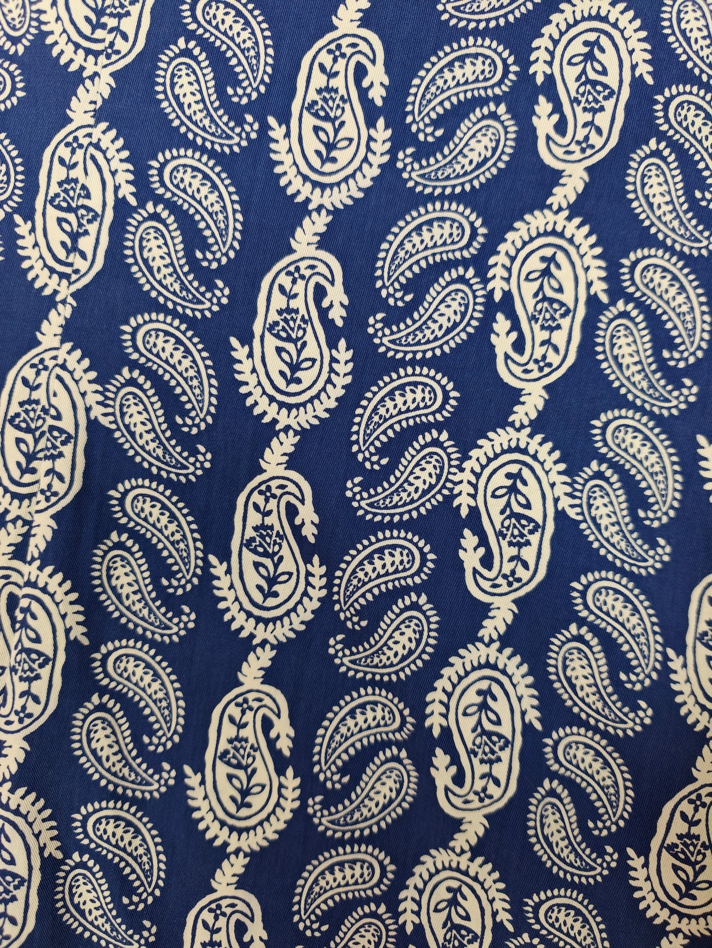 1960s St Michael paisley cotton dress - M/12/14
