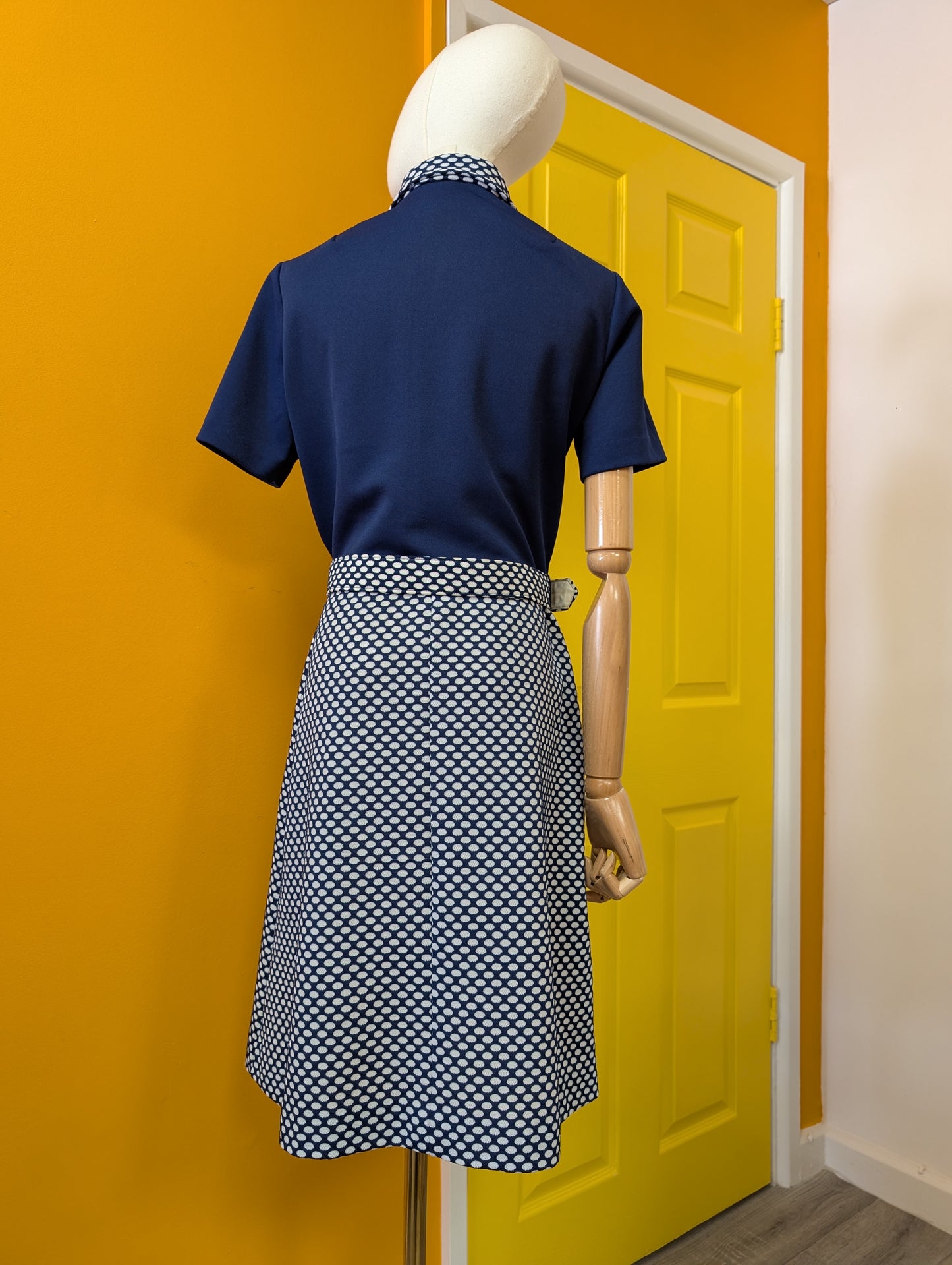1960s St Michael dress & belt - M/12/14