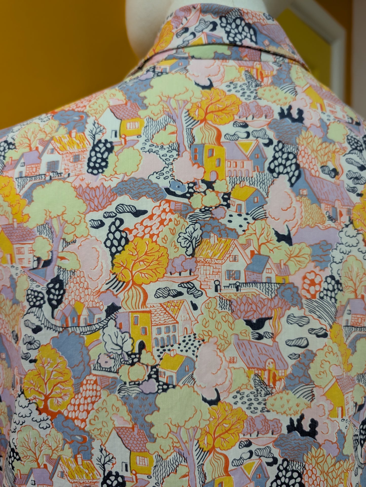 Liberty Heath View print shirt - M