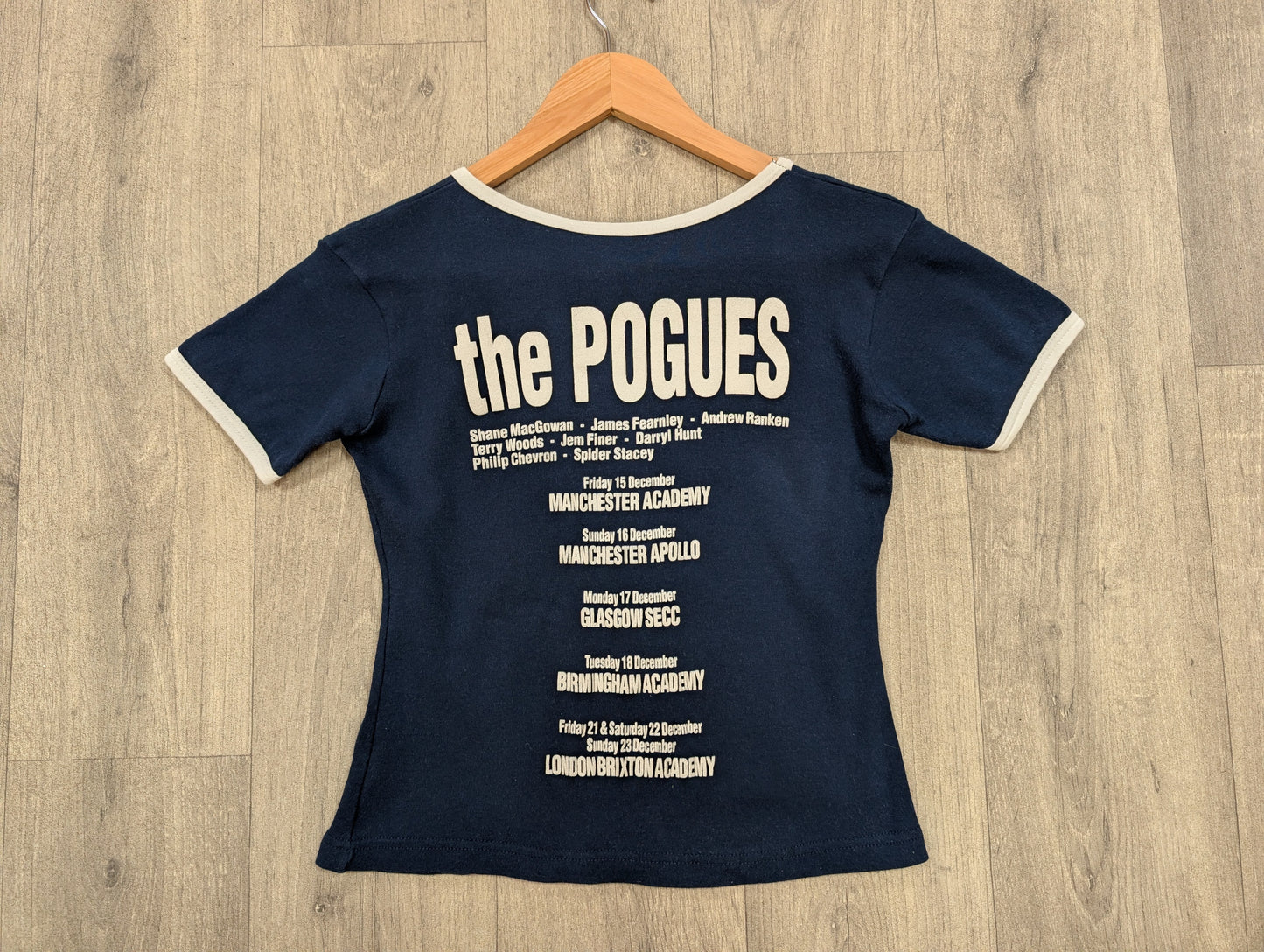 2001 The Pogues tour t-shirt - XS/S