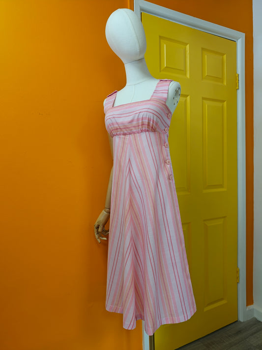 1970s Hamells pink dress - XS
