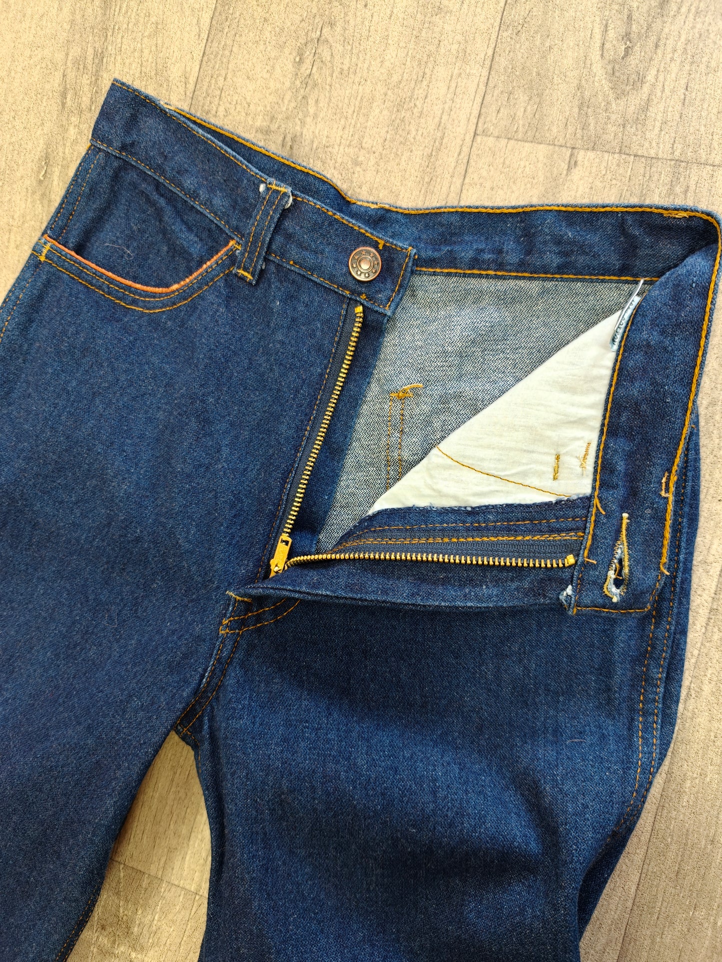 1970s Penisula flared jeans - 26" waist