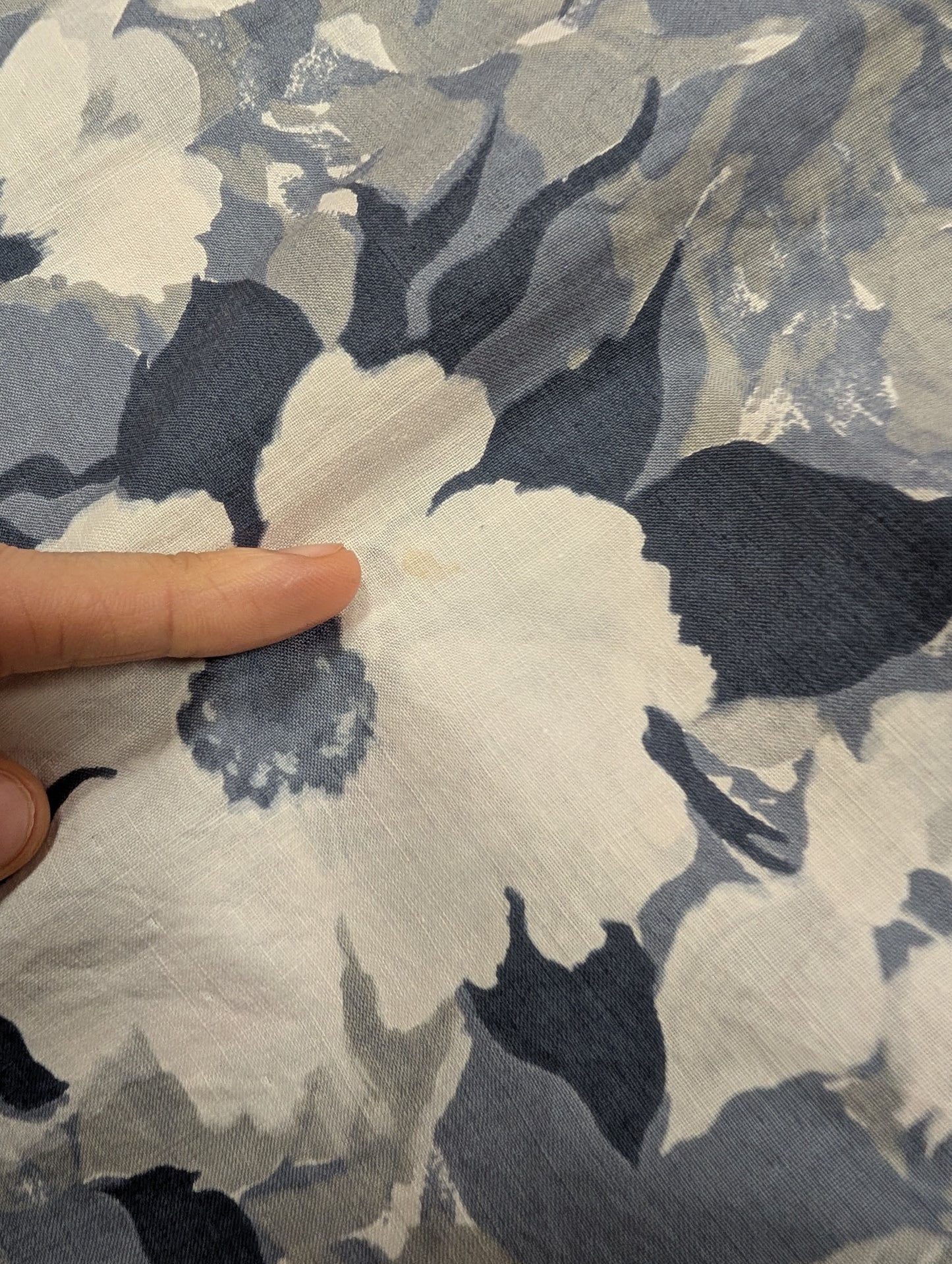 50s/60s Fashionwise cotton floral skirt - 25" waist