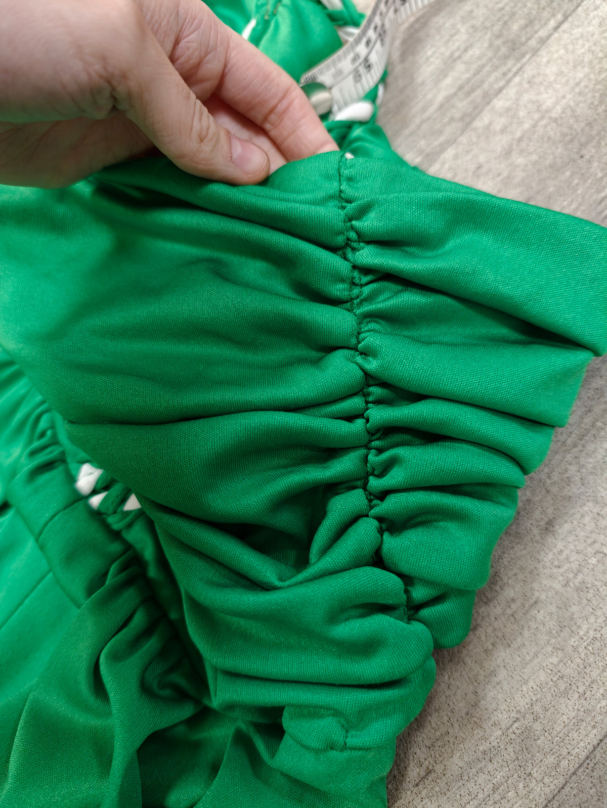 1970s green halter neck maxi dress - XS/6