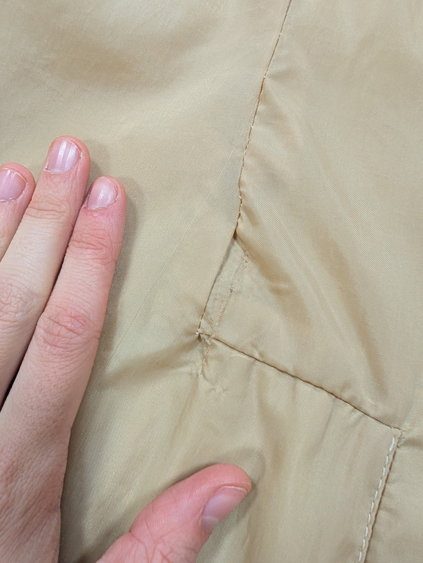 1970s Telemac beige coat - M