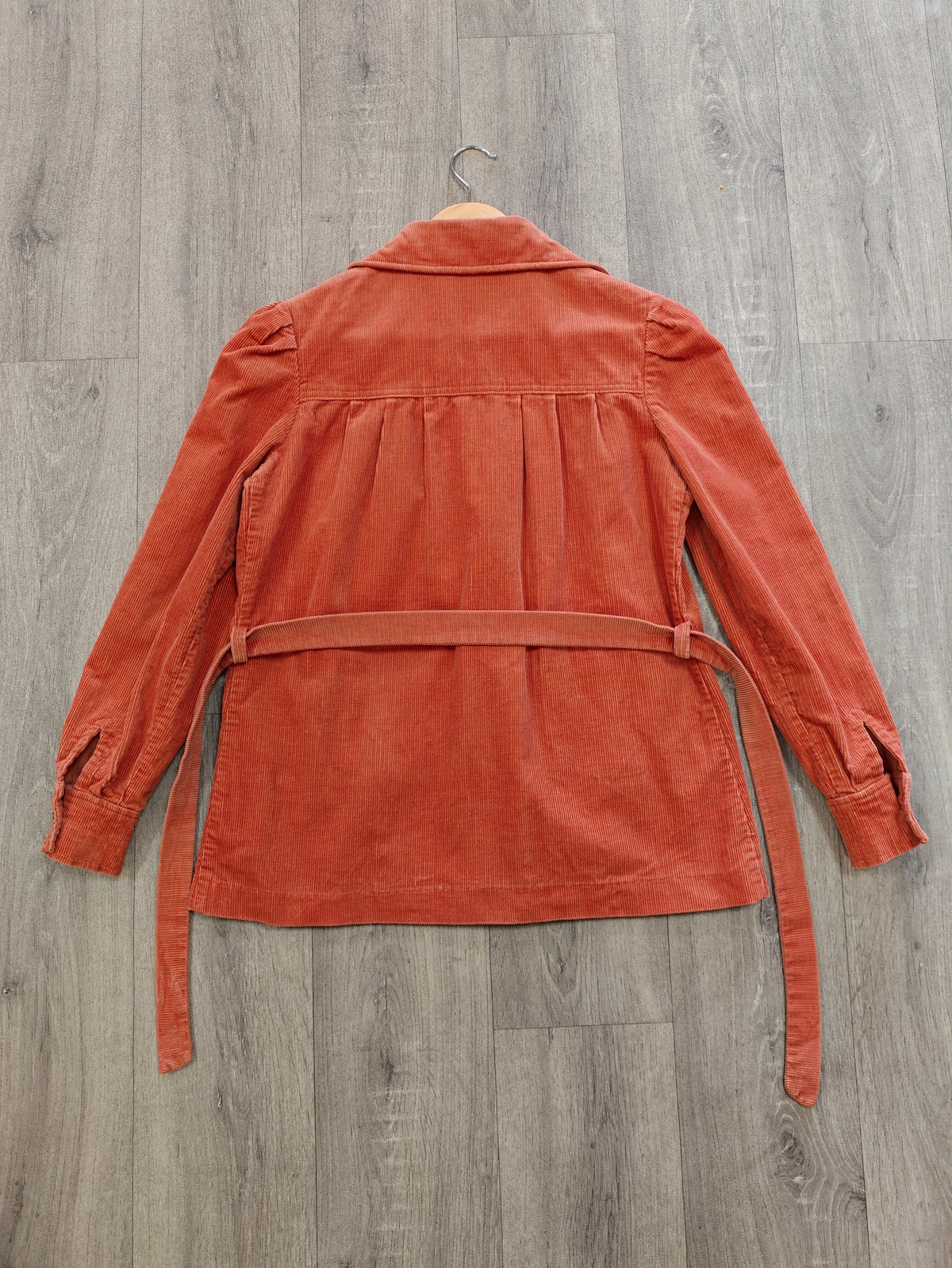 1970s belted corduroy jacket - XS/S