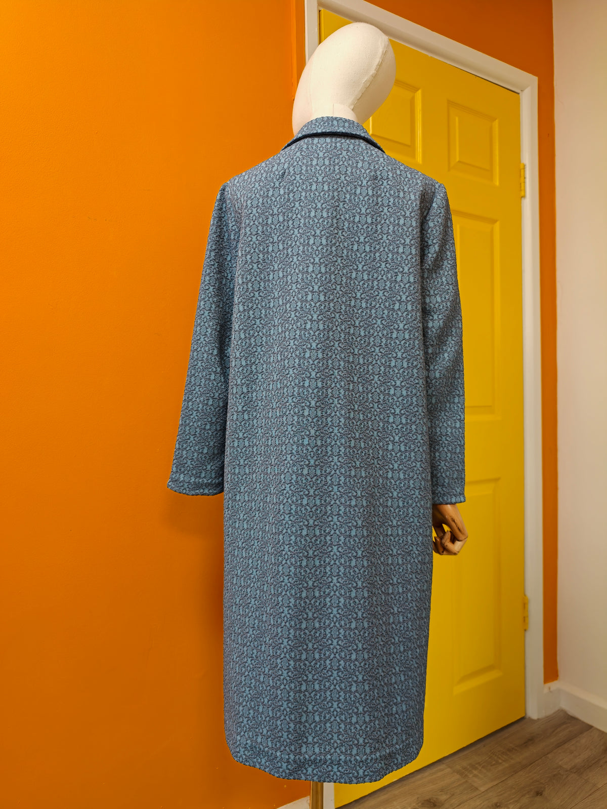 1960s D L Barron crimplene coat - M