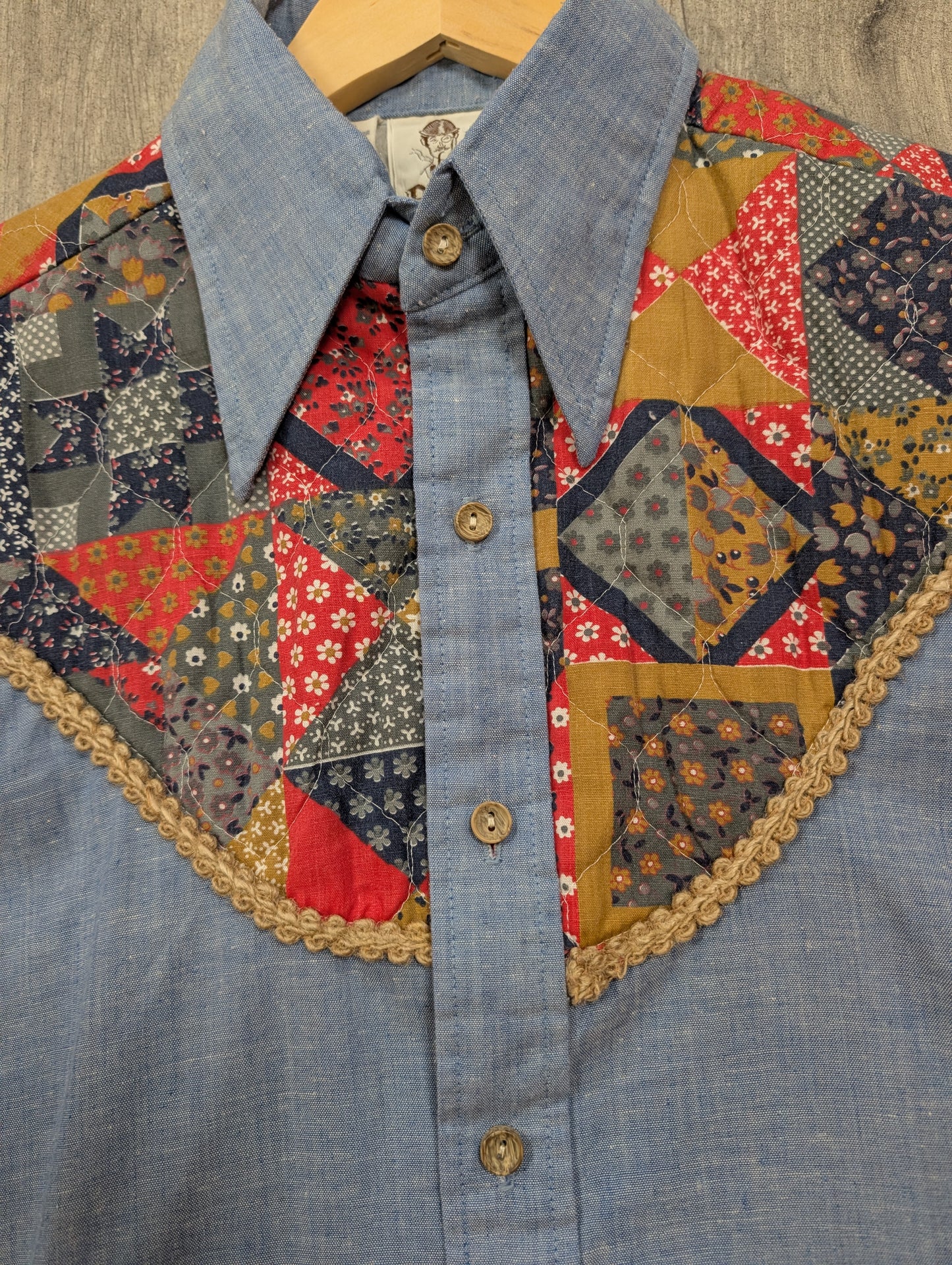 1970s Alfie California western shirt