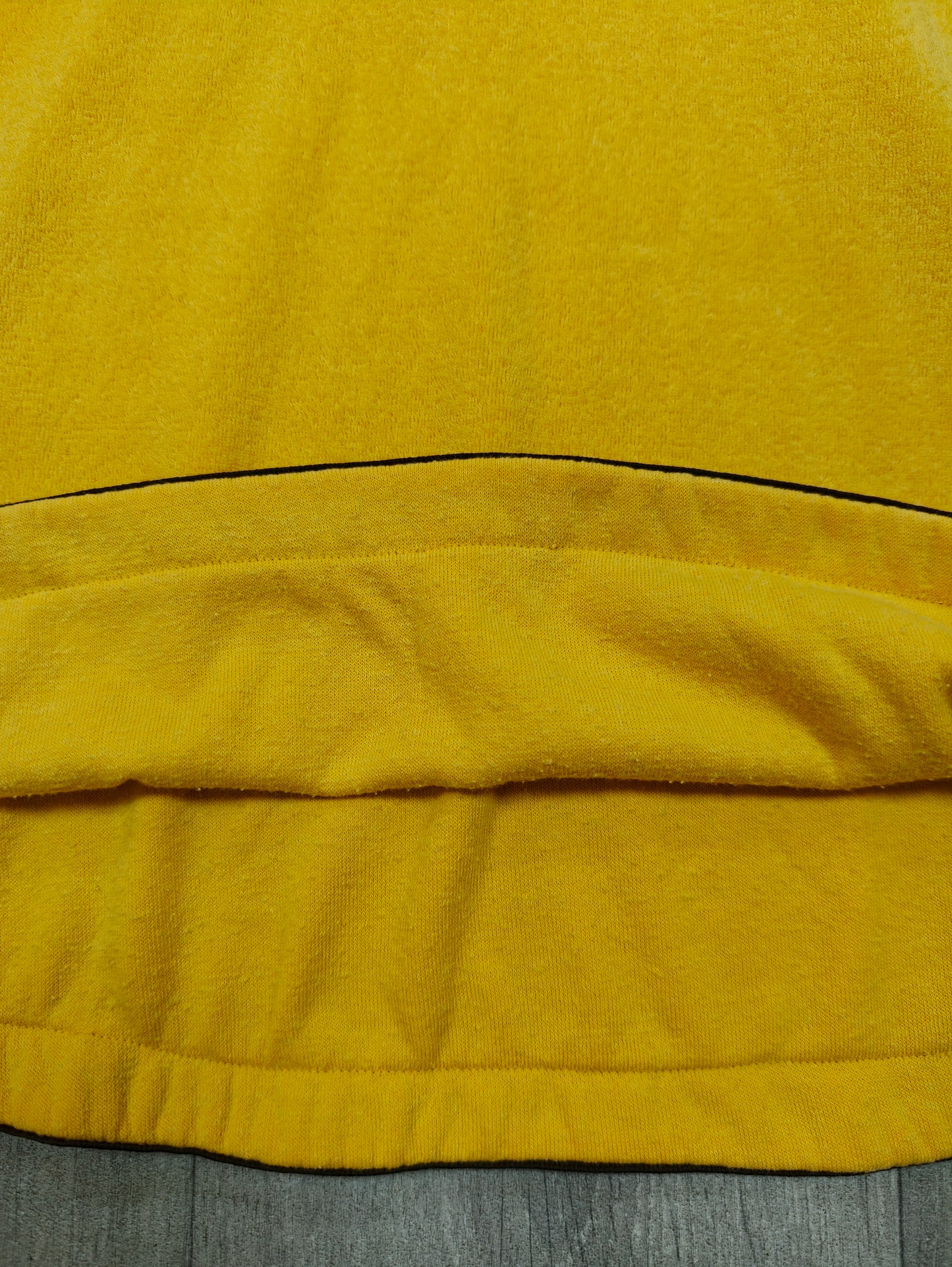 St Michael yellow towelling dress - S/8/10