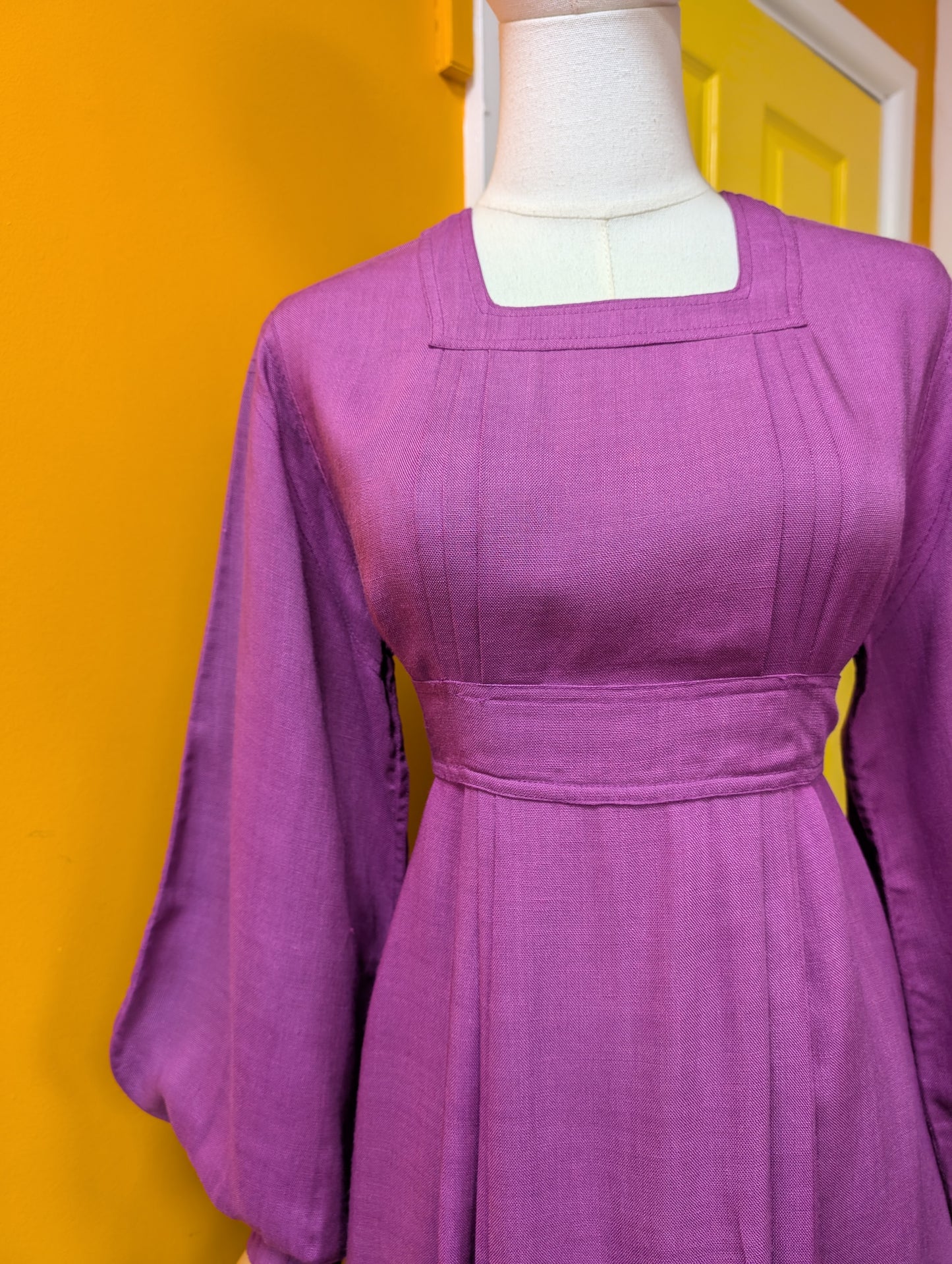 Wonderful 1970s Jean Muir dress - S/8/10