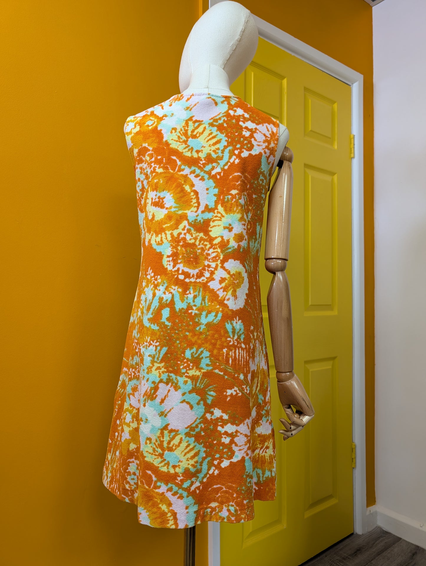 1960s St Michael towelling dress - S/8/10