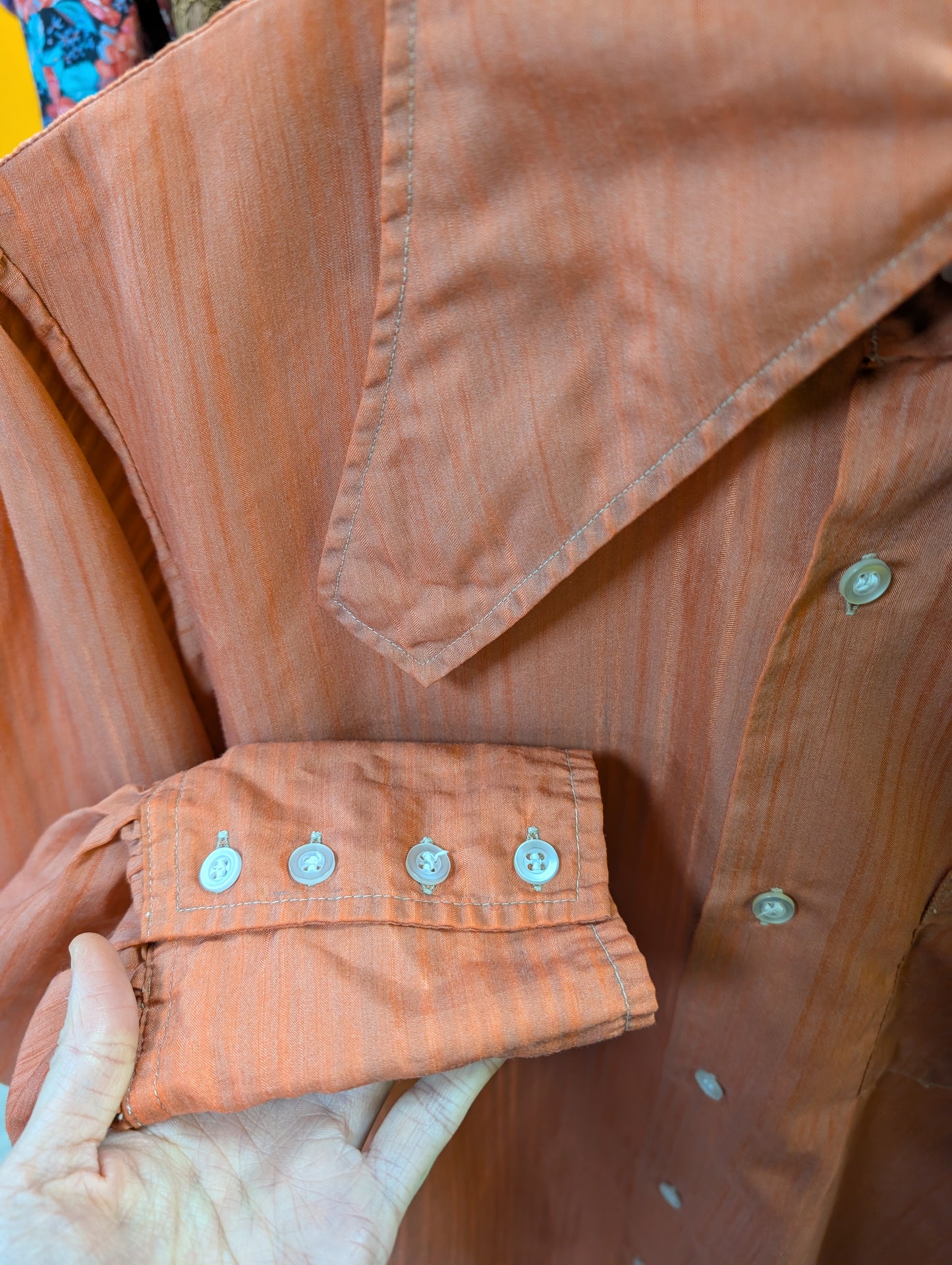 Crazy collar 60s/70s shirt