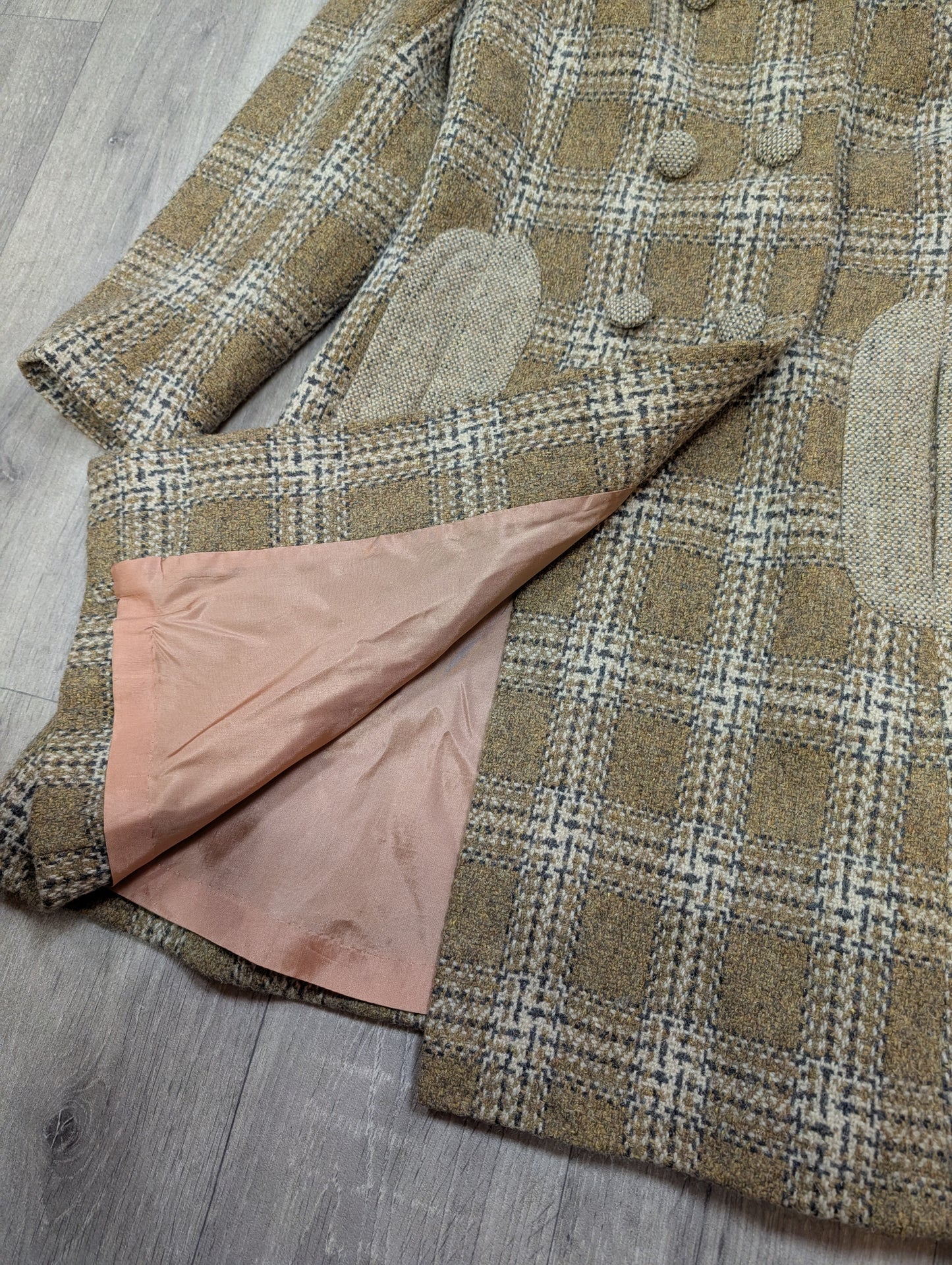 Gorgeous 1960s wool dress and coat - S/8/10