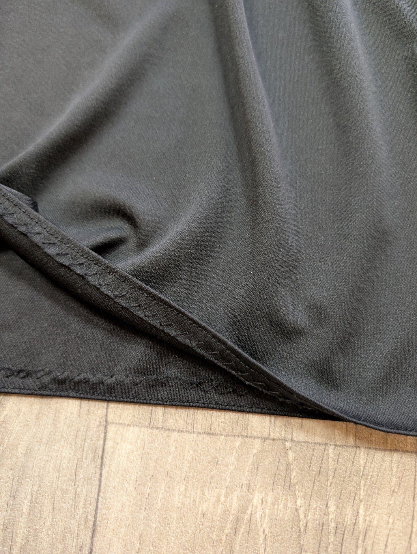 1970s Marion Donaldson black maxi dress - S/8/10