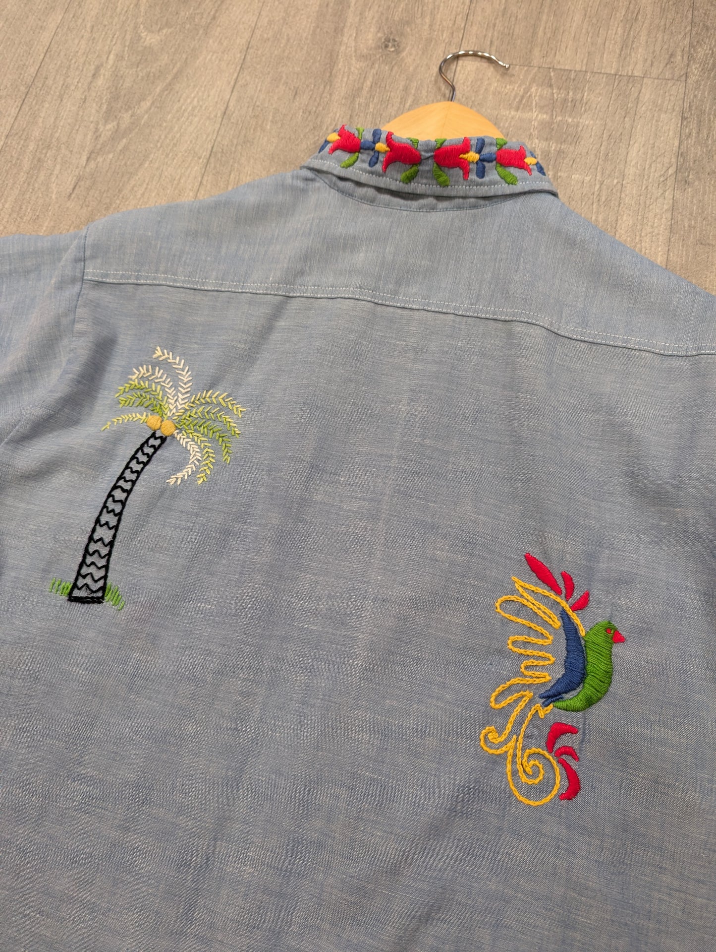 1970s JC Penney Big Mac embroidered shirt