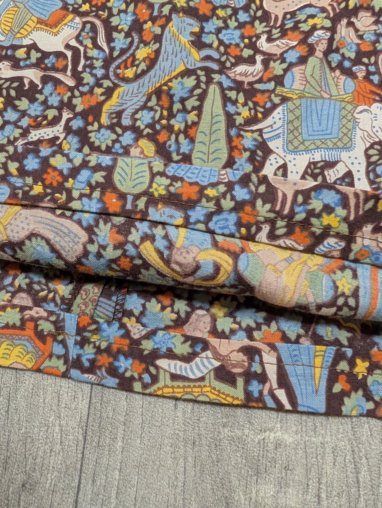 1960s Warrender Liberty fabric novelty print cotton dress - S/8