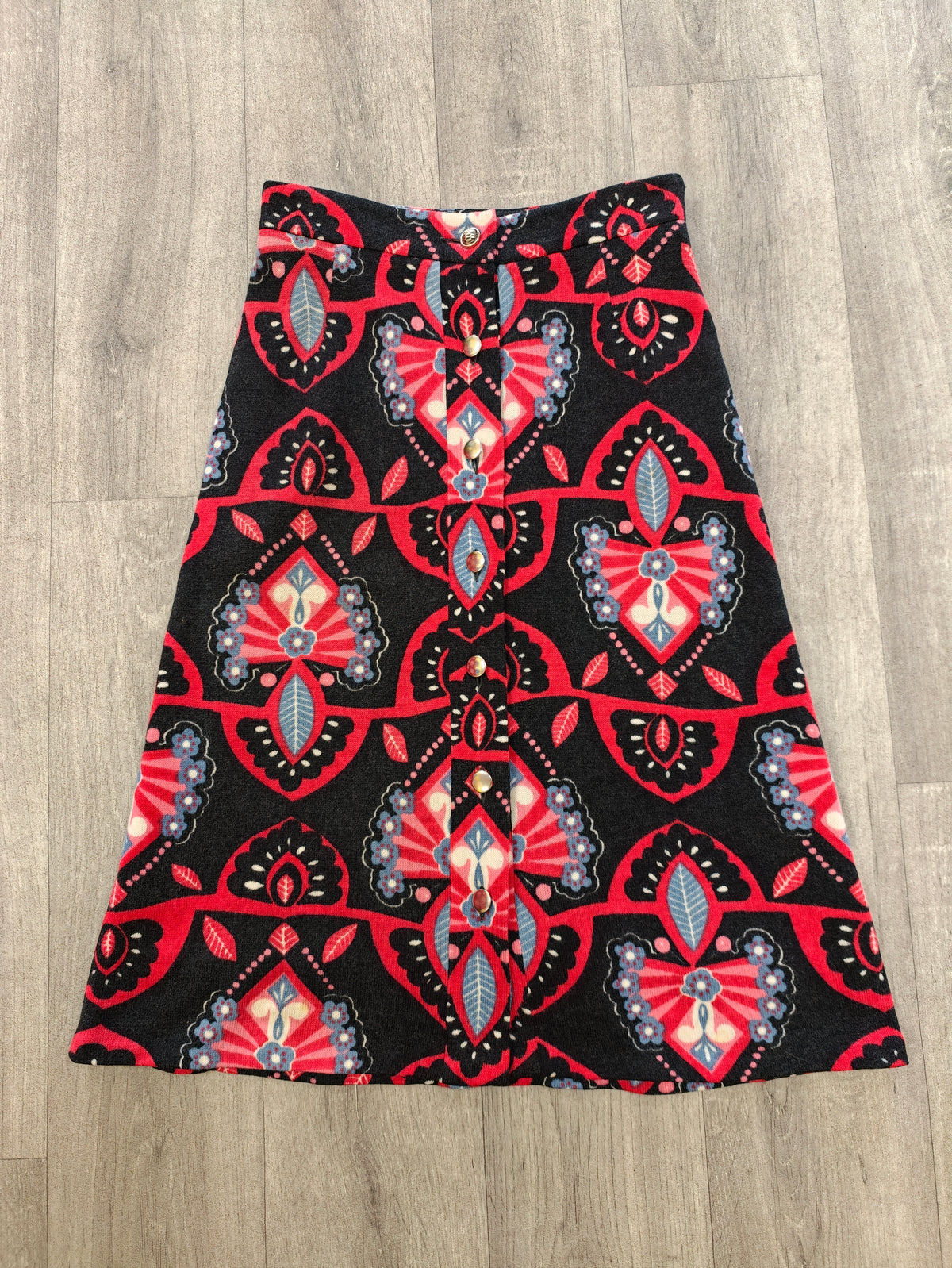 Gorgeous 1960s Eva Fisher couture wool skirt suit - S/8/10
