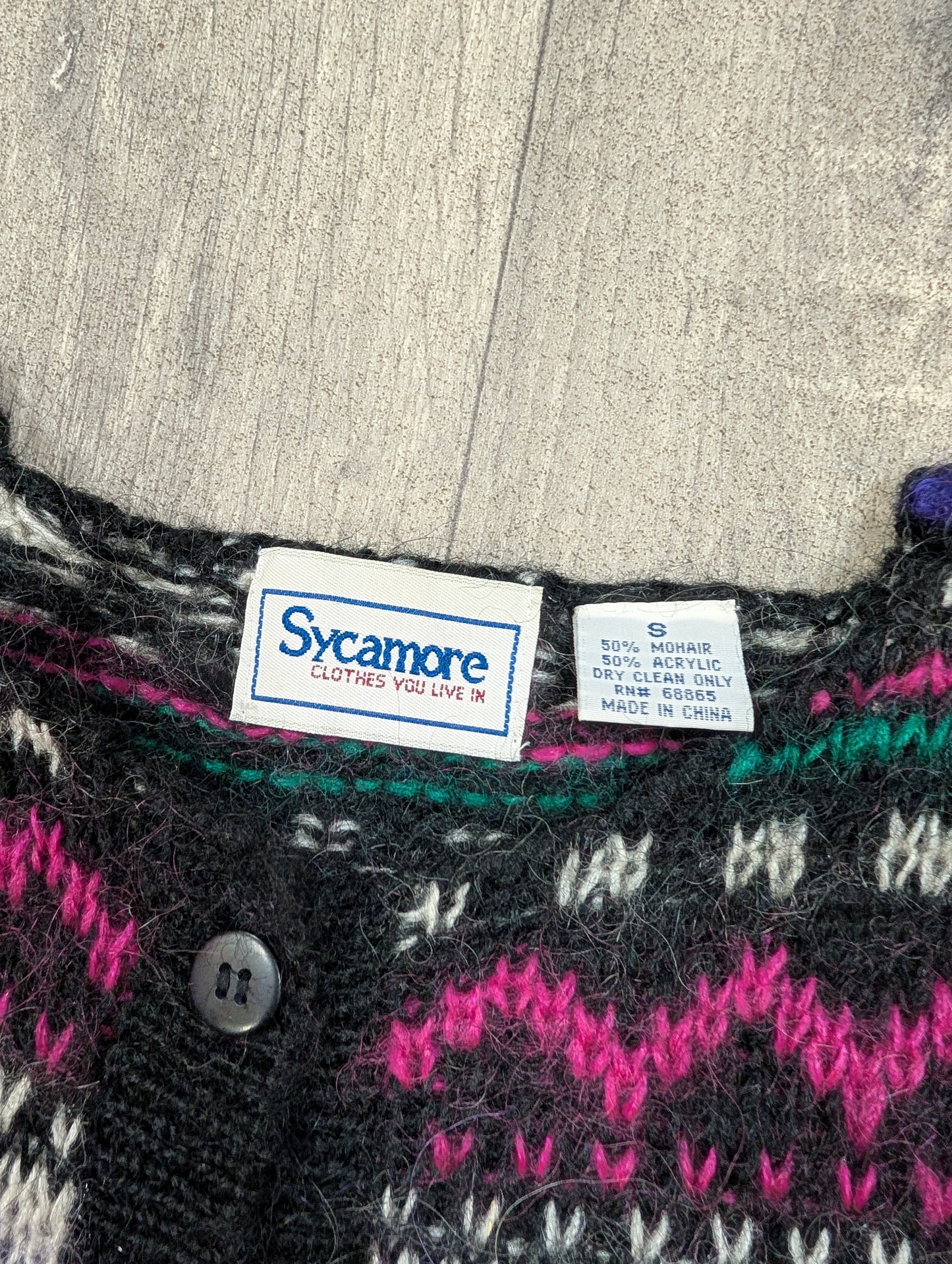 1990s Sycamore mohair cardigan - S