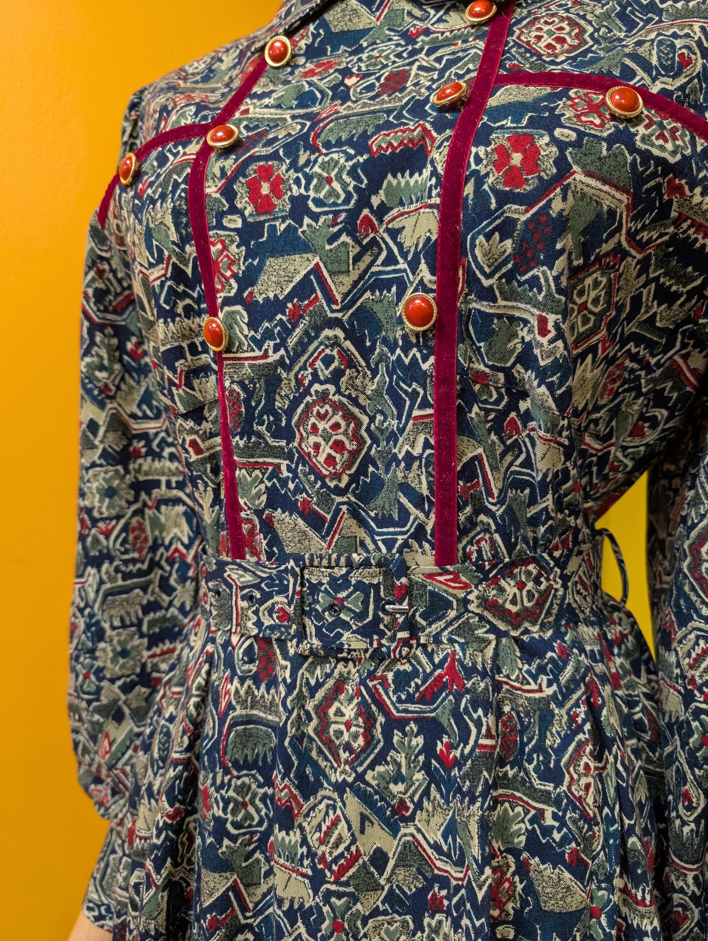 1980s Kerena dress & belt - 10/12/14