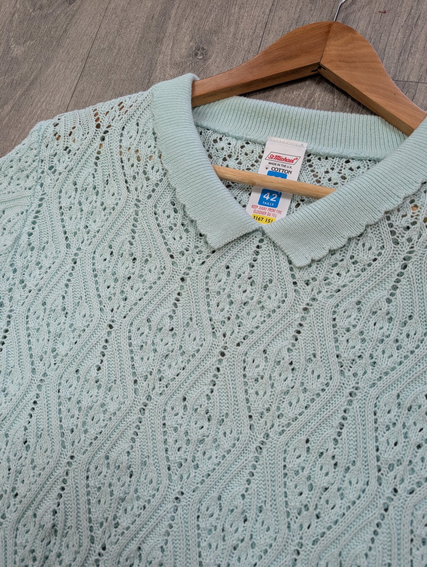 1980s St Michael cotton jumper - M
